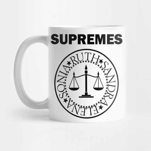 SUPREMES FEMALE SUPREME COURT JUSTICES by YellowDogTees